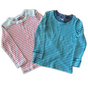 Tea Collection Striped Long Sleeve Shirt Set Boys' 4
